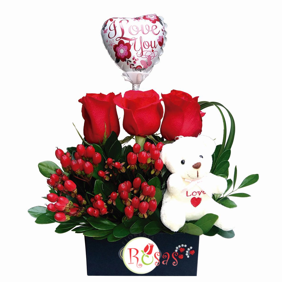 Caja de rosas pienso en ti - Florería Rosas Cusco | Arreglos funebres |  Floristeria Delivery